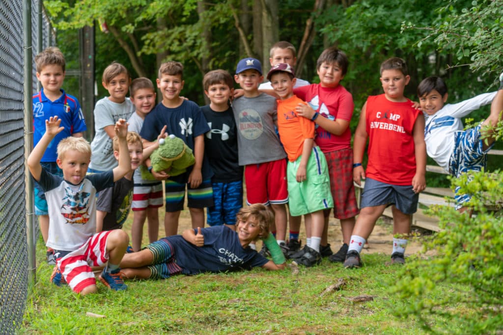 Kids exploring and playing at Riverbend Experience